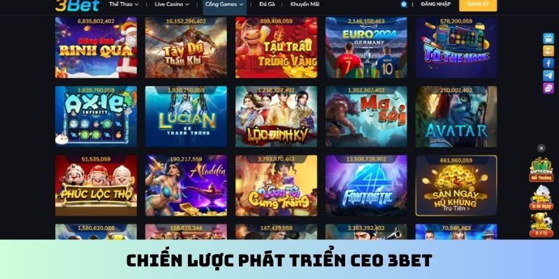 Chiến lược phát triển CEO 3BET