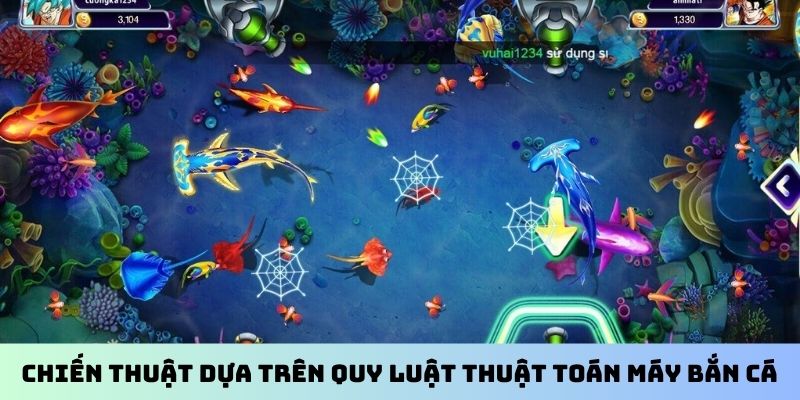 Chiến thuật dựa trên quy luật thuật toán máy bắn cá