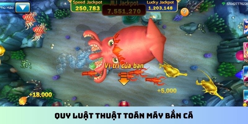 Quy luật thuật toán máy bắn cá